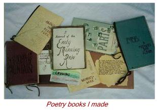 Poetry Books I Made